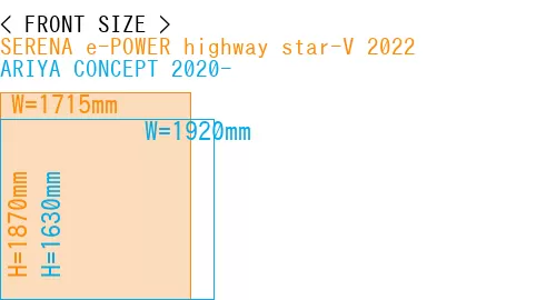 #SERENA e-POWER highway star-V 2022 + ARIYA CONCEPT 2020-